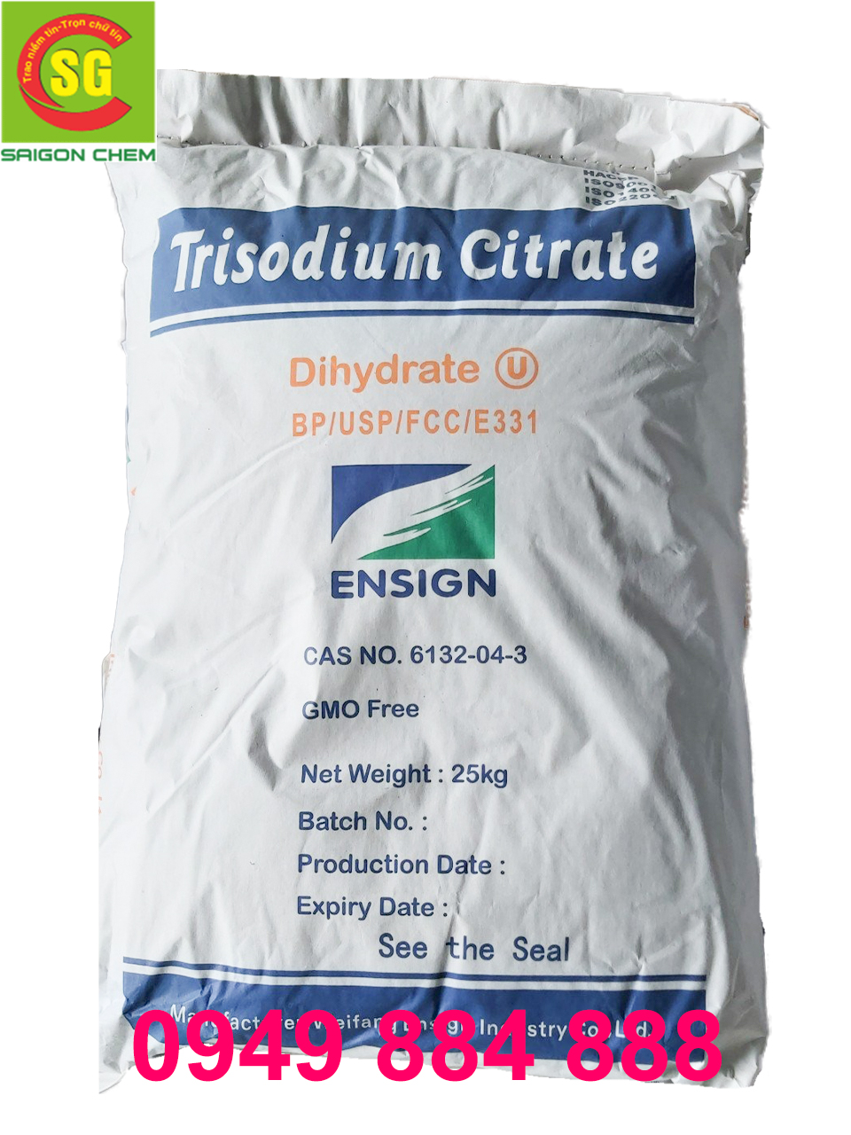 Trisodium Citrate LÀ GÌ